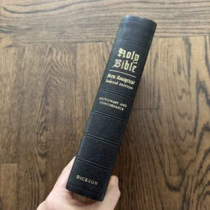 Dickson New Analytical Indexed Holy Bible 1950 Genuine Leather Concordance